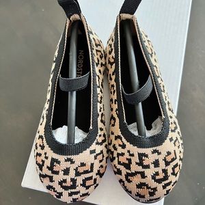 Kids Leopard Print Ballet Flats